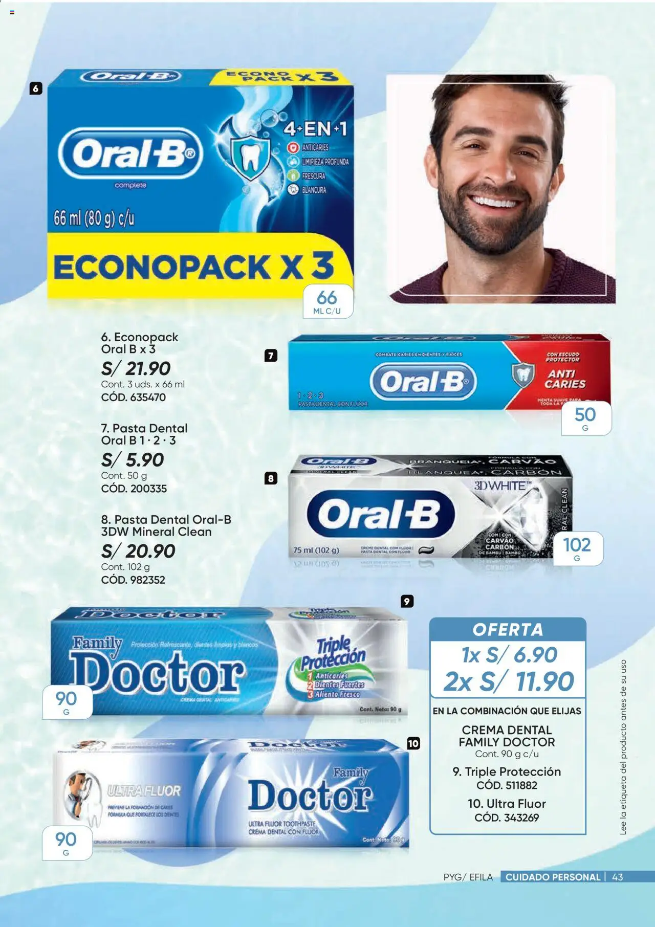 Catálogo Azzorti válido desde 28.07.2025 | Página: 43 | Productos: Pasta dental, Pasta, Crema