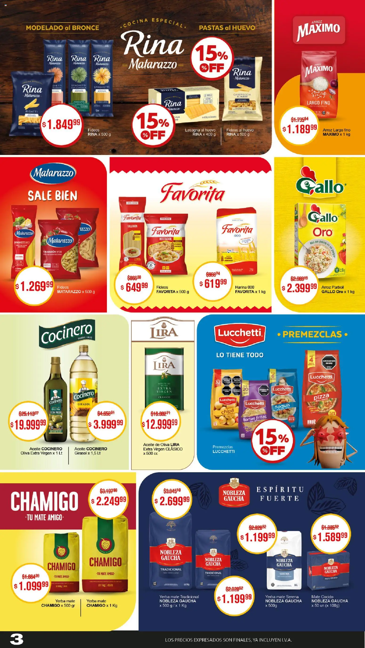 Makro ofertas │ válido desde el 04.12.2025 | Página: 3 | Productos: Harina, Aceite, Huevo, Espinaca