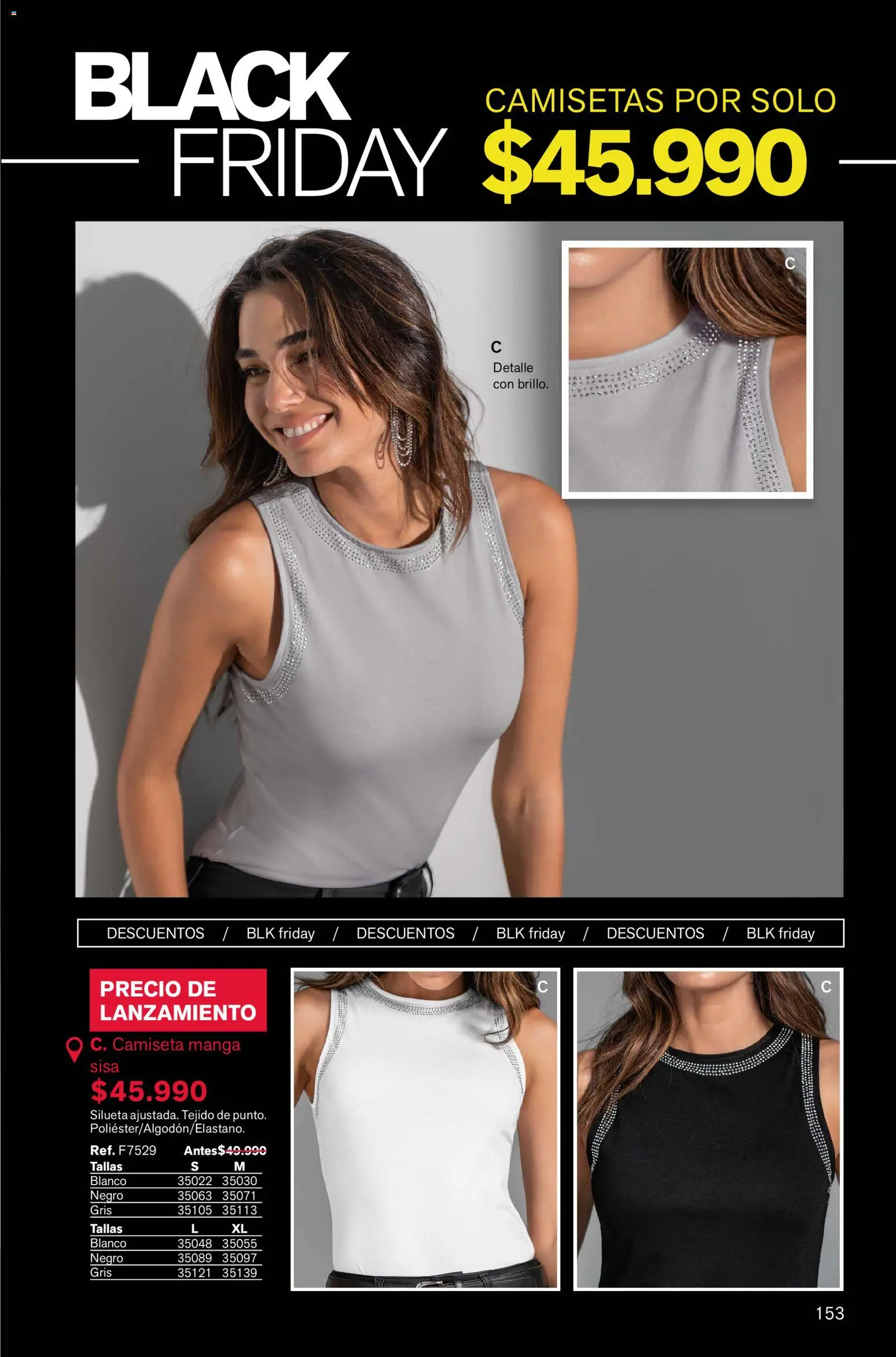 Leonisa revista - valida desde el 13.11.2025 | Página: 153 | Productos: Camiseta, Camiseta manga sisa