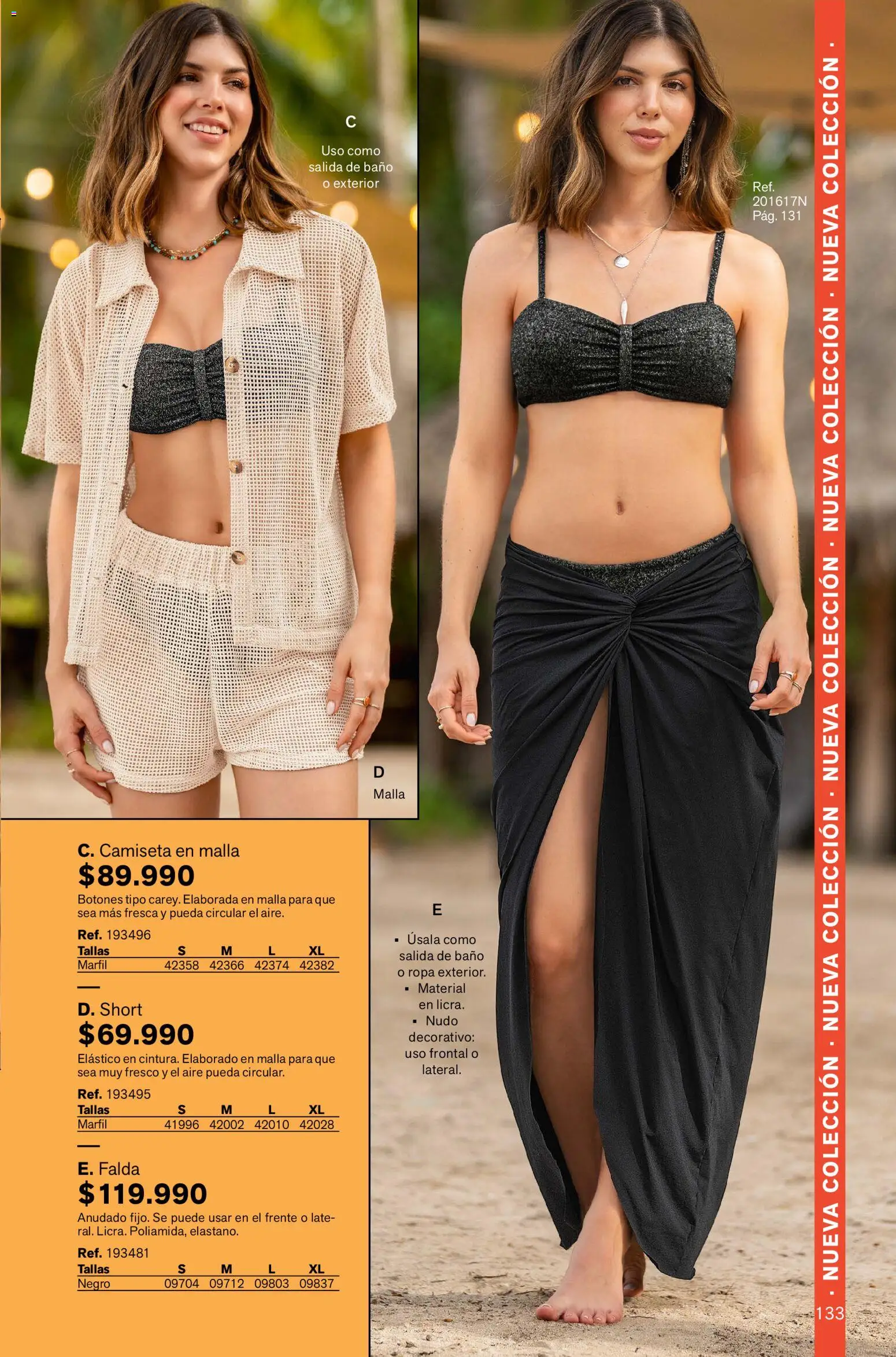 Leonisa revista - valida desde el 13.11.2025 | Página: 133 | Productos: Falda, Camiseta, Baño, Ropa