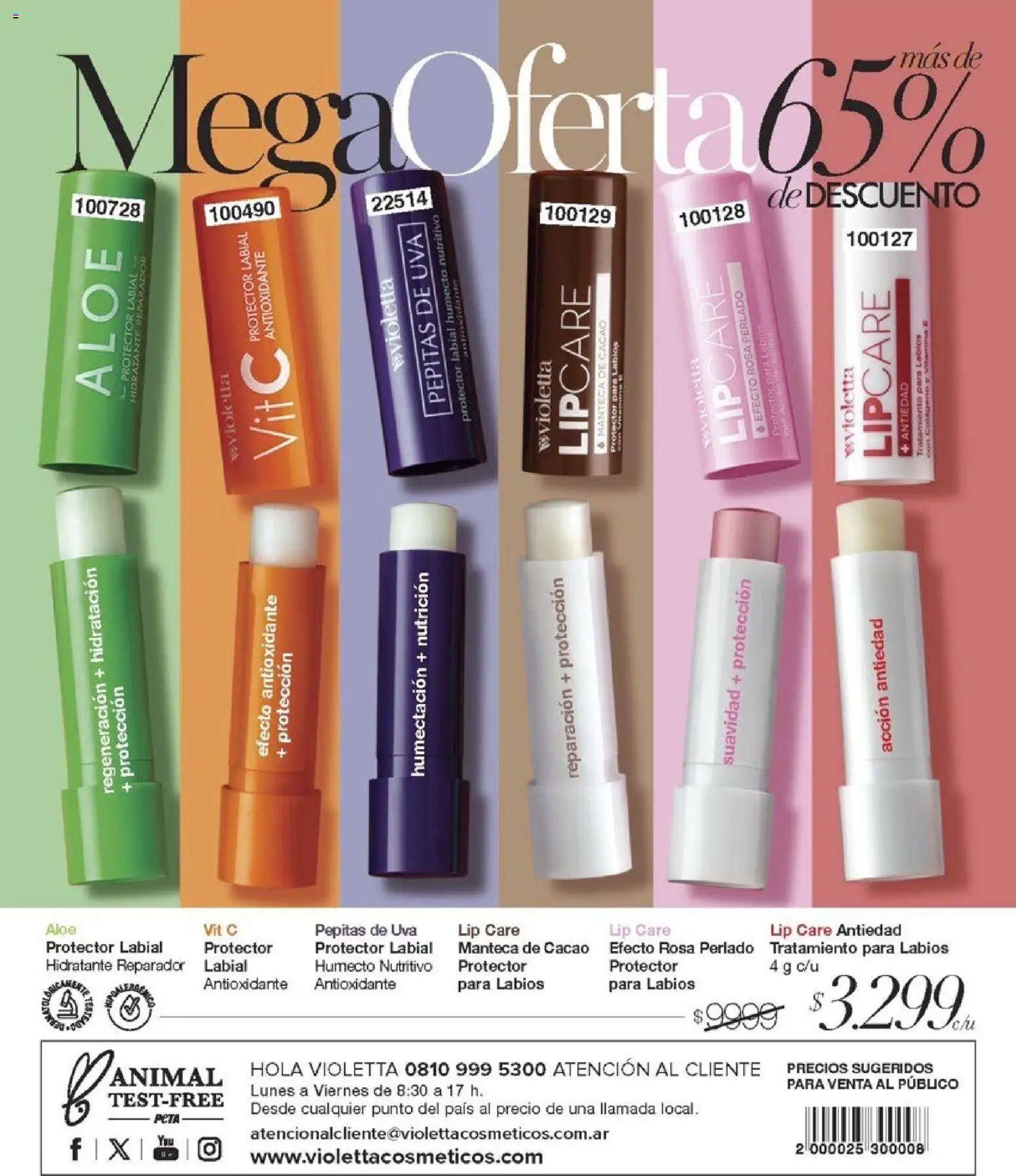 Violetta - Violetta Cosméticos │ válido desde el 18.03.2026 | Página: 148 | Productos: Manteca, Uva, Cacao