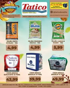 Tatico ofertas Páscoa - Pré-Visualização do folheto da loja Tatico, válido de 14.03.2026 | Página: 2 | Produtos: Feijão, Cerveja, Arroz, Hambúrguer
