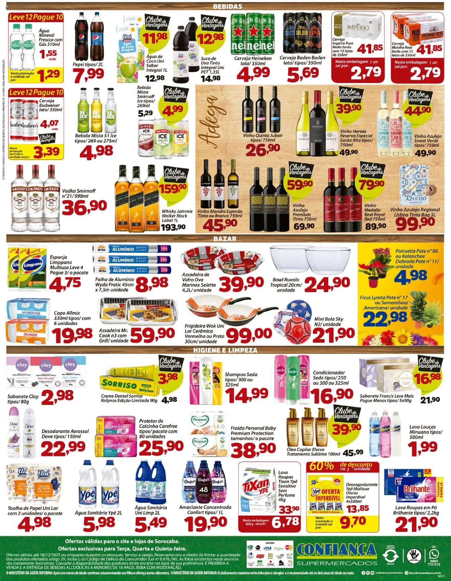 Confiança Folheto - válido de 16.12.2025 | Página: 4 | Produtos: Esponja, Óleo, Heineken, Bebida