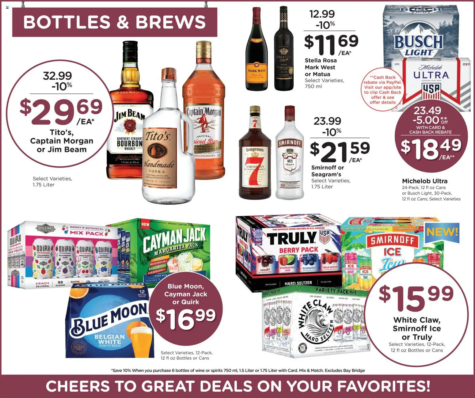 Baker's Weekly Ad - valid from 04.02.2026 | Page: 12 | Products: Clip, Vodka, Lime, Watermelon