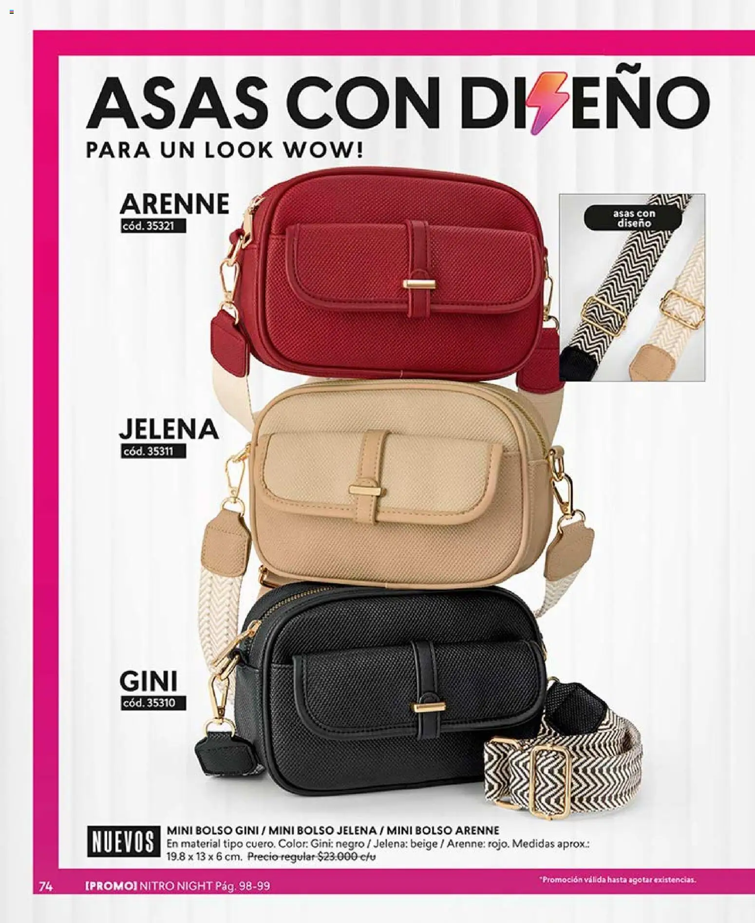 Catálogo CyZone Campaña 8 │ válido desde el 29.04.2026 | Página: 74 | Productos: Bolso