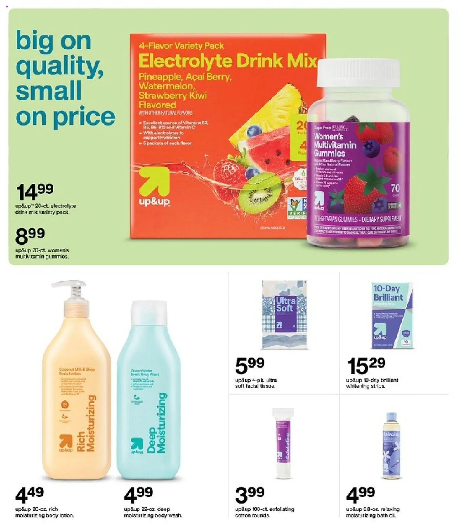 Nuevas ofertas de Target válidas en toda la República Mexicana desde el 15.03.2026. ¡Encuentra las mejores ofertas en Target folleto! | Página: 13 | Productos: Kiwi, Body