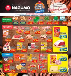 Nagumo - Ofertas Finalzão de Semana - Pré-Visualização do folheto da loja Nagumo, válido de 24.10.2025