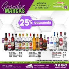 Nuevas ofertas de Bodegas Alianza válidas en toda la República Mexicana desde el 30.06.2025. ¡Encuentra las mejores ofertas en Bodegas Alianza catálogo! | Página: 6 | Productos: Limón, Mango, Vodka