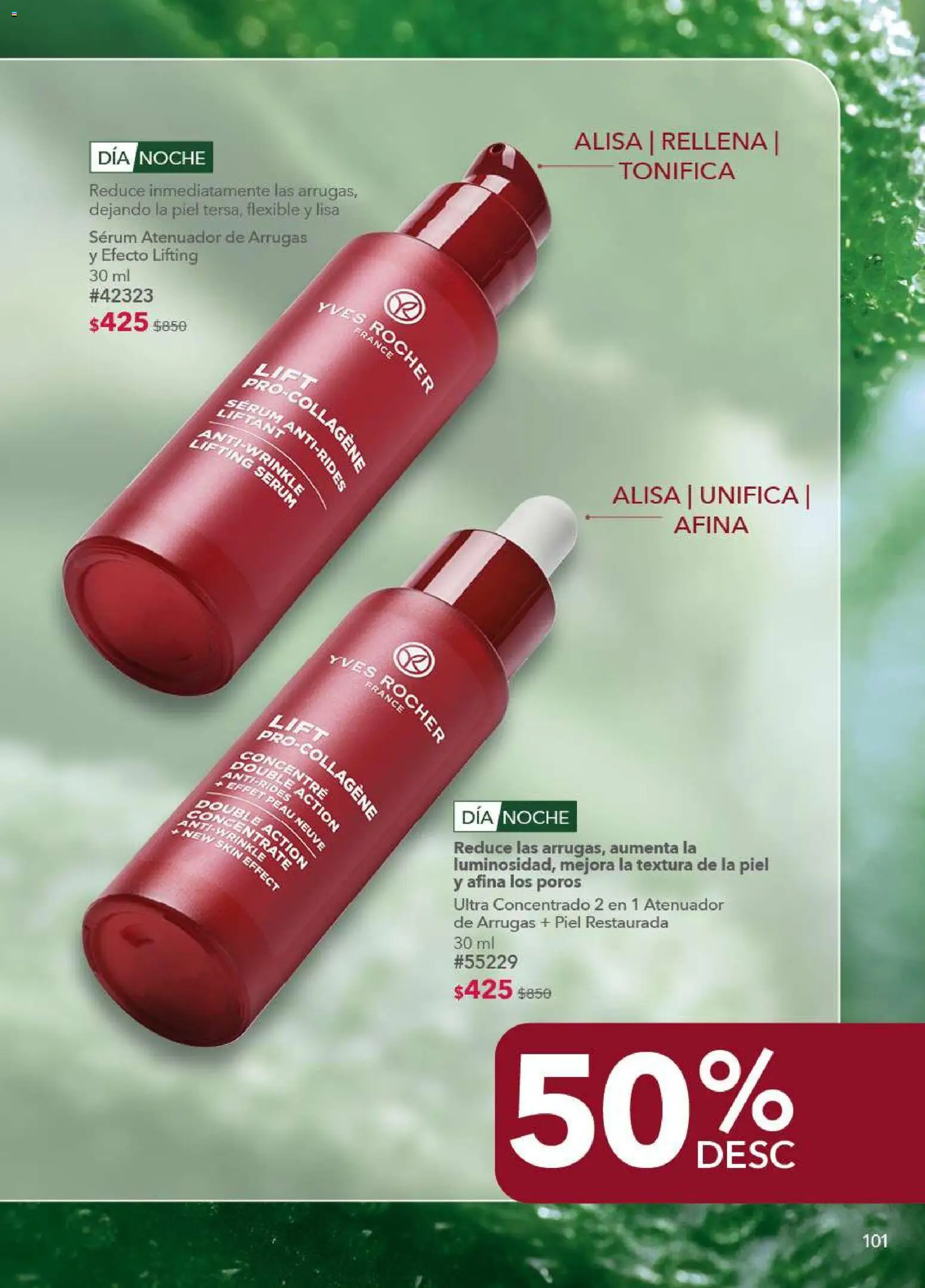 Nuevas ofertas de Yves Rocher válidas en toda la República Mexicana desde el 09.12.2025. ¡Encuentra las mejores ofertas en Yves Rocher campaña 17 2025! | Página: 103 | Productos: Serum, Atenuador, Flexible