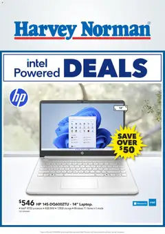 Harvey Norman Intel Powered Deals preview  - valid from 26.03.2026