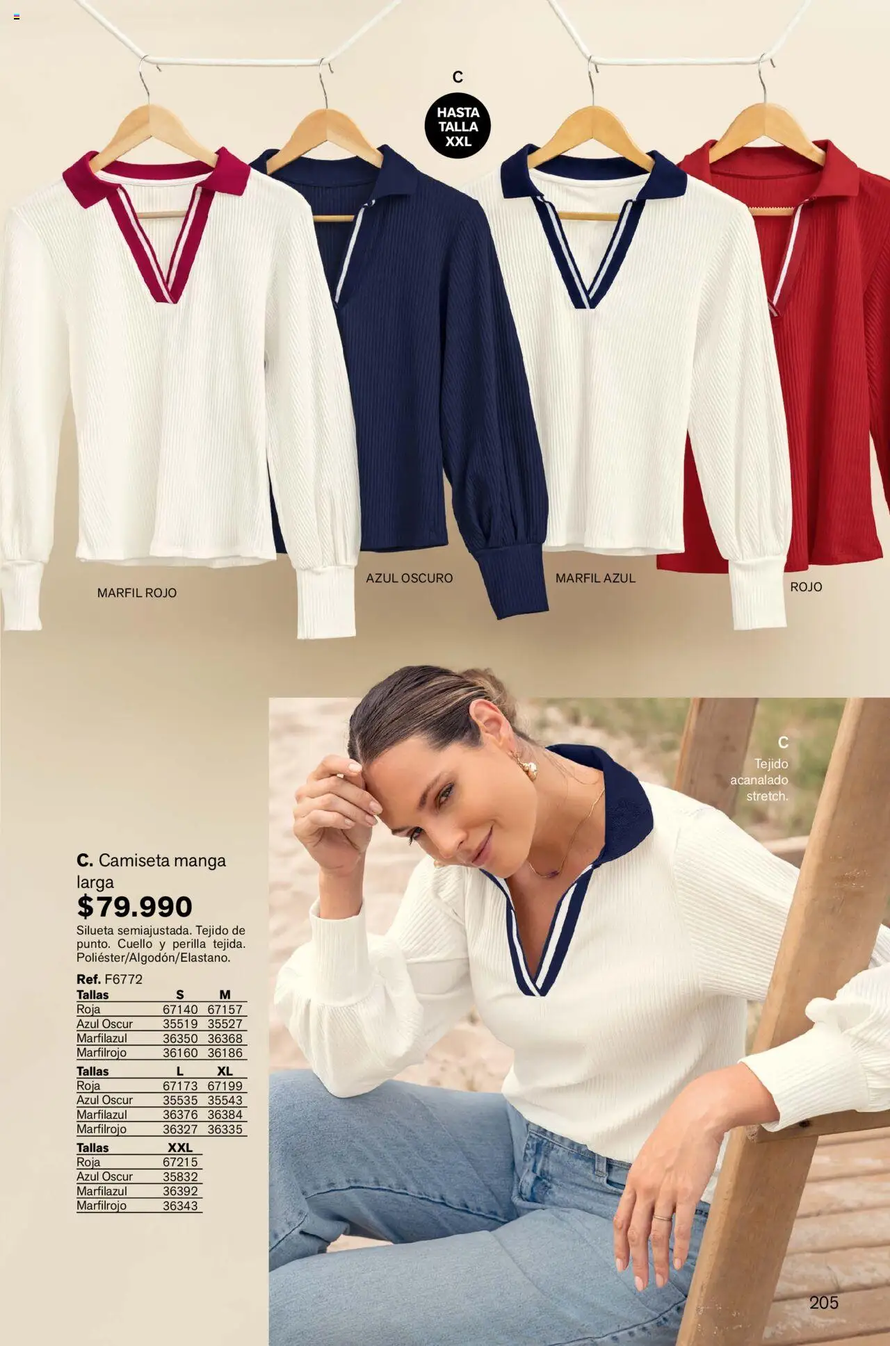 Leonisa revista - valida desde el 04.08.2025 | Página: 205 | Productos: Camiseta, Cuello