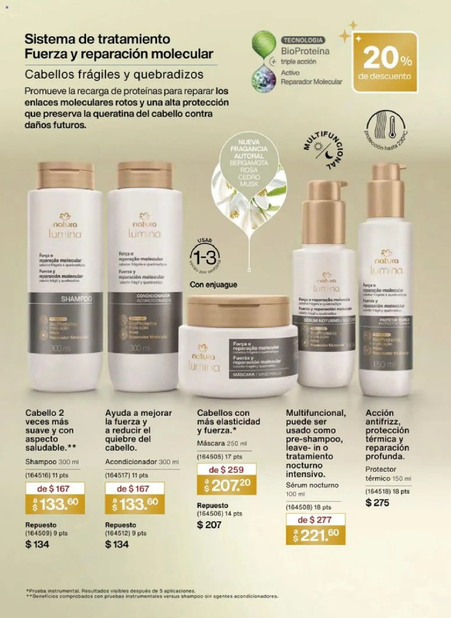 Nuevas ofertas de Natura válidas en toda la República Mexicana desde el 01.12.2025. ¡Encuentra las mejores ofertas en Natura campaña 18 2025! | Página: 152 | Productos: Serum, Máscara, Fragancia, Acondicionador