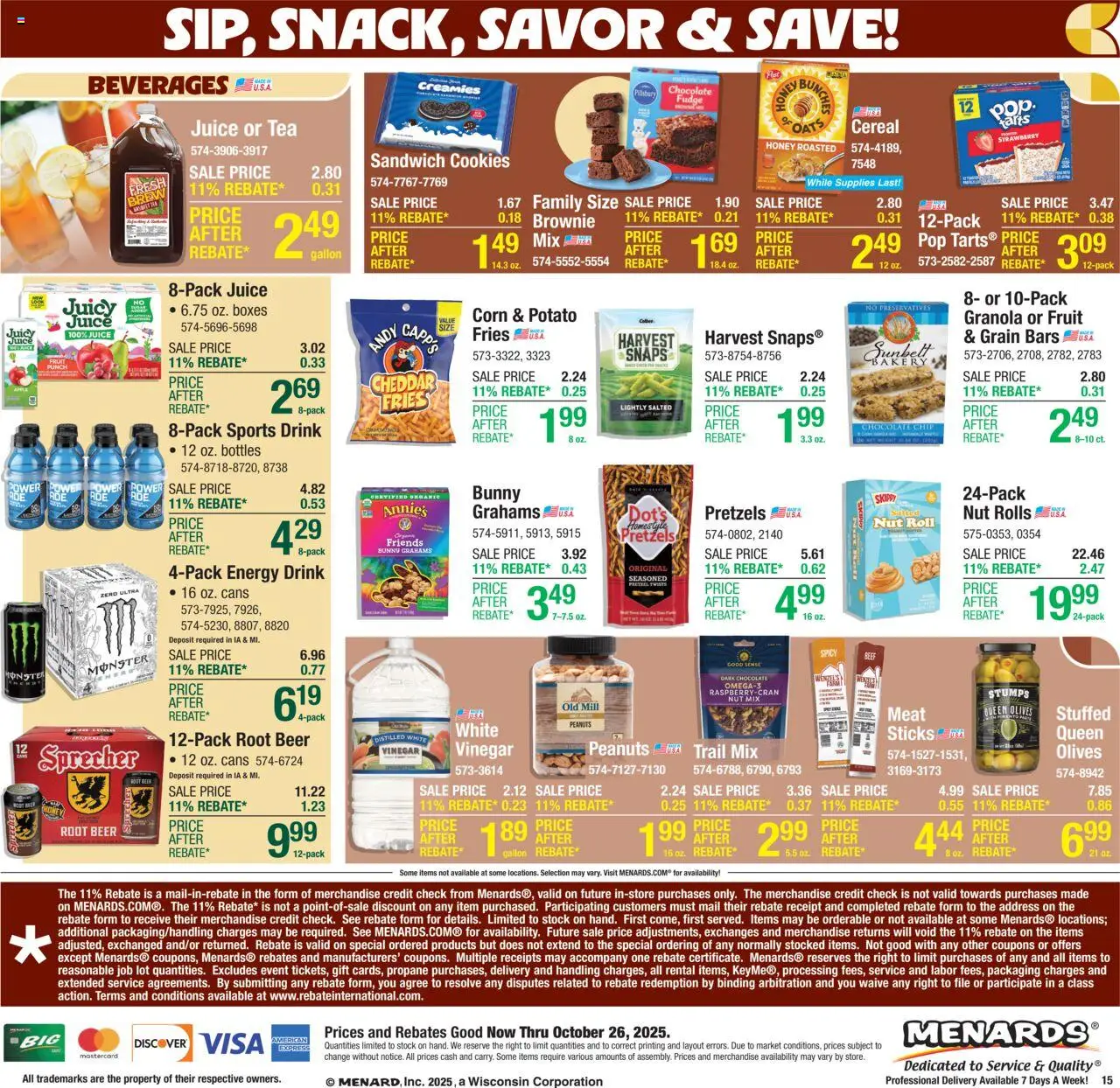 Menards - Weekly Ad - valid from 15.10.2025 | Page: 21