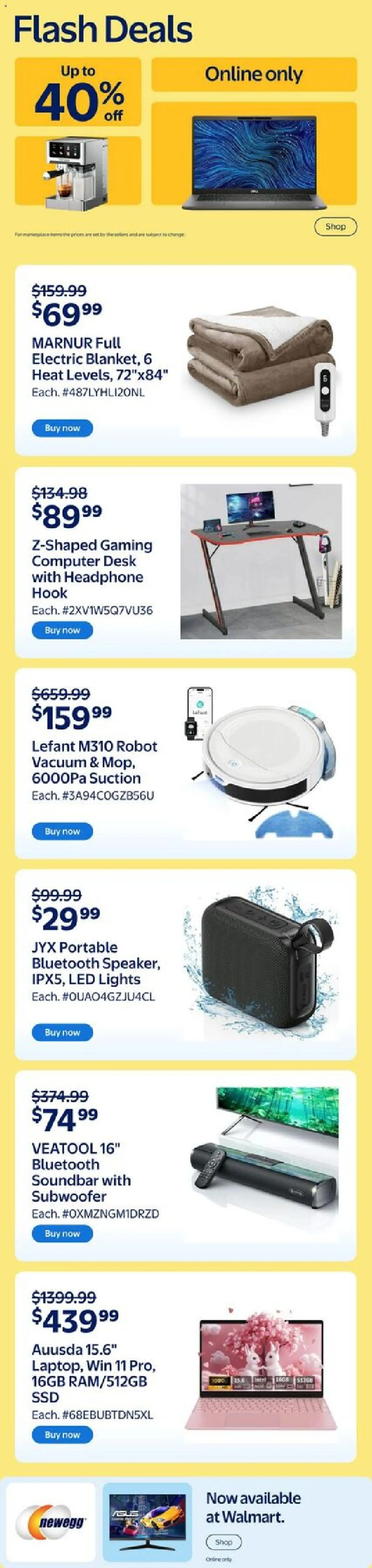 Walmart flyer valid from 27.11.2025 | Page: 7 | Products: Computer, Robot