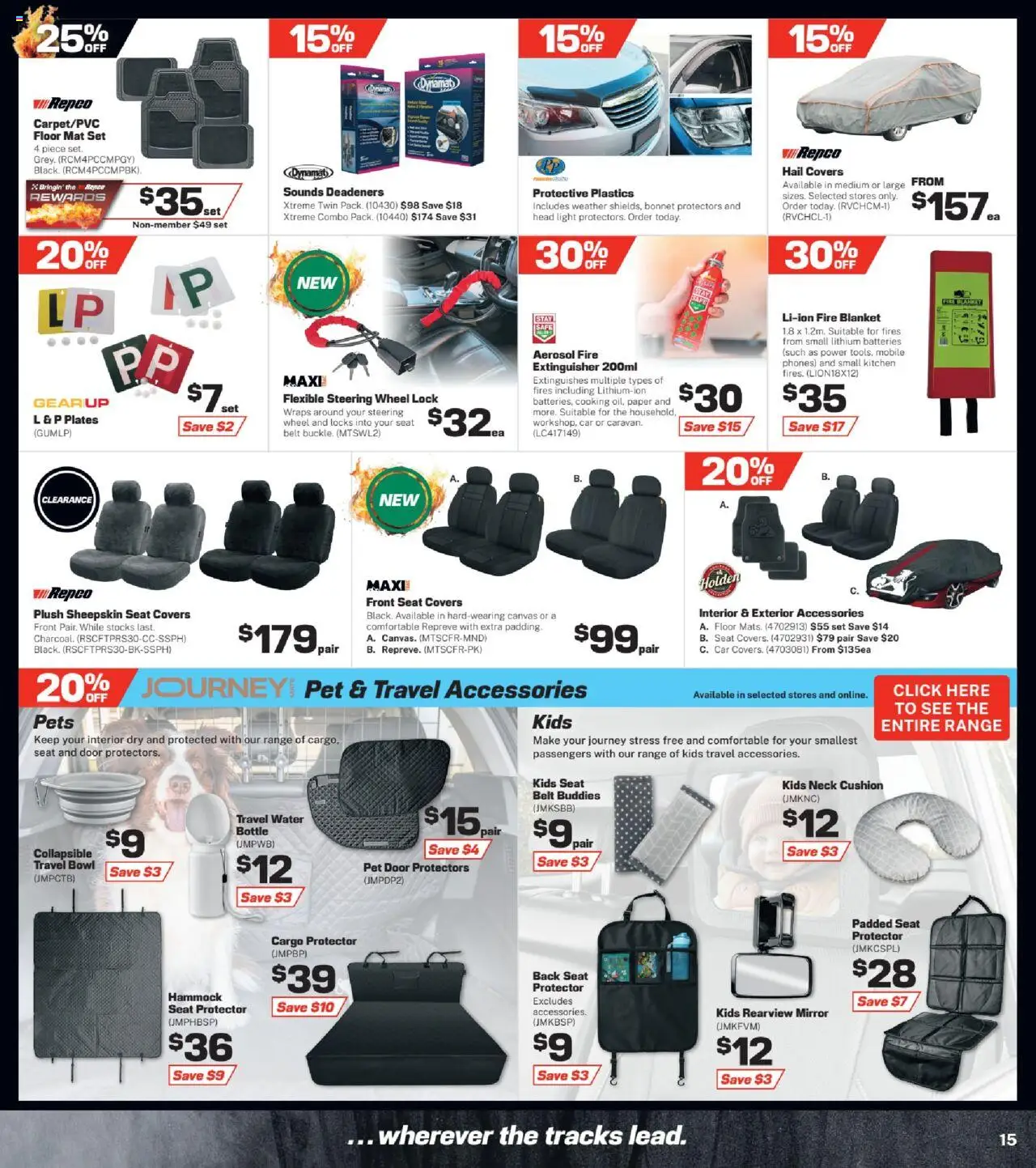 Repco catalogue - valid from 01.10.2025 | Page: 15 | Products: Light, Safe, Mobile, Blanket