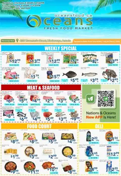 Preview of Oceans flyer - Mississauga from shop Oceans valid from 19.09.2025