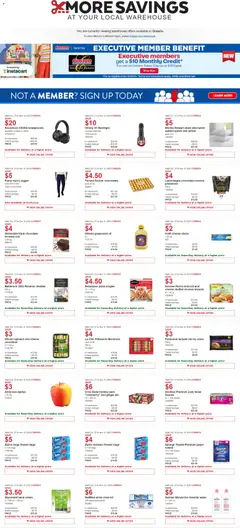 Preview of Costco weekly flyer from shop Costco valid from 27.10.2025