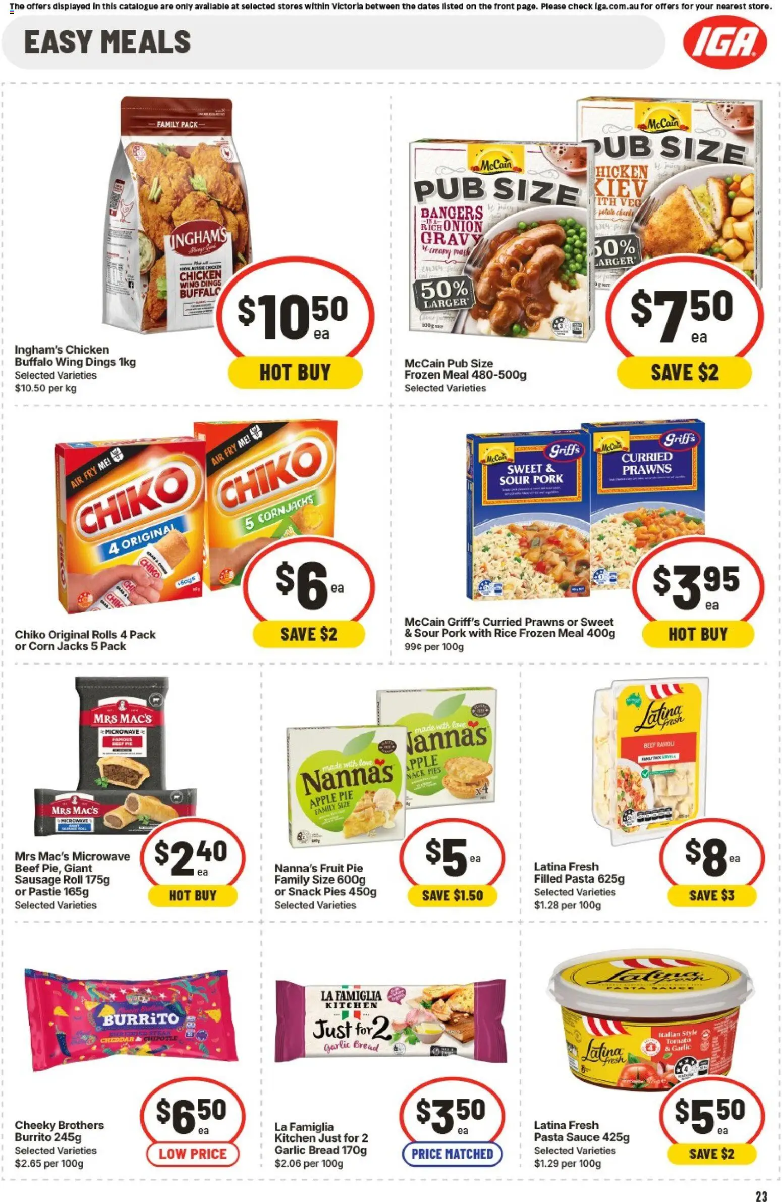 IGA catalogue - valid from 18.02.2026 | Page: 26 | Products: Rice, Noodles, Pasta, Tortillas