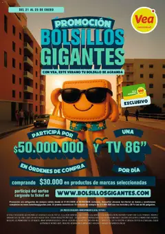 Vista previa Vea - Folleto Nacional Vea Bolsillos Gigantes válido desde el 21.01.2026