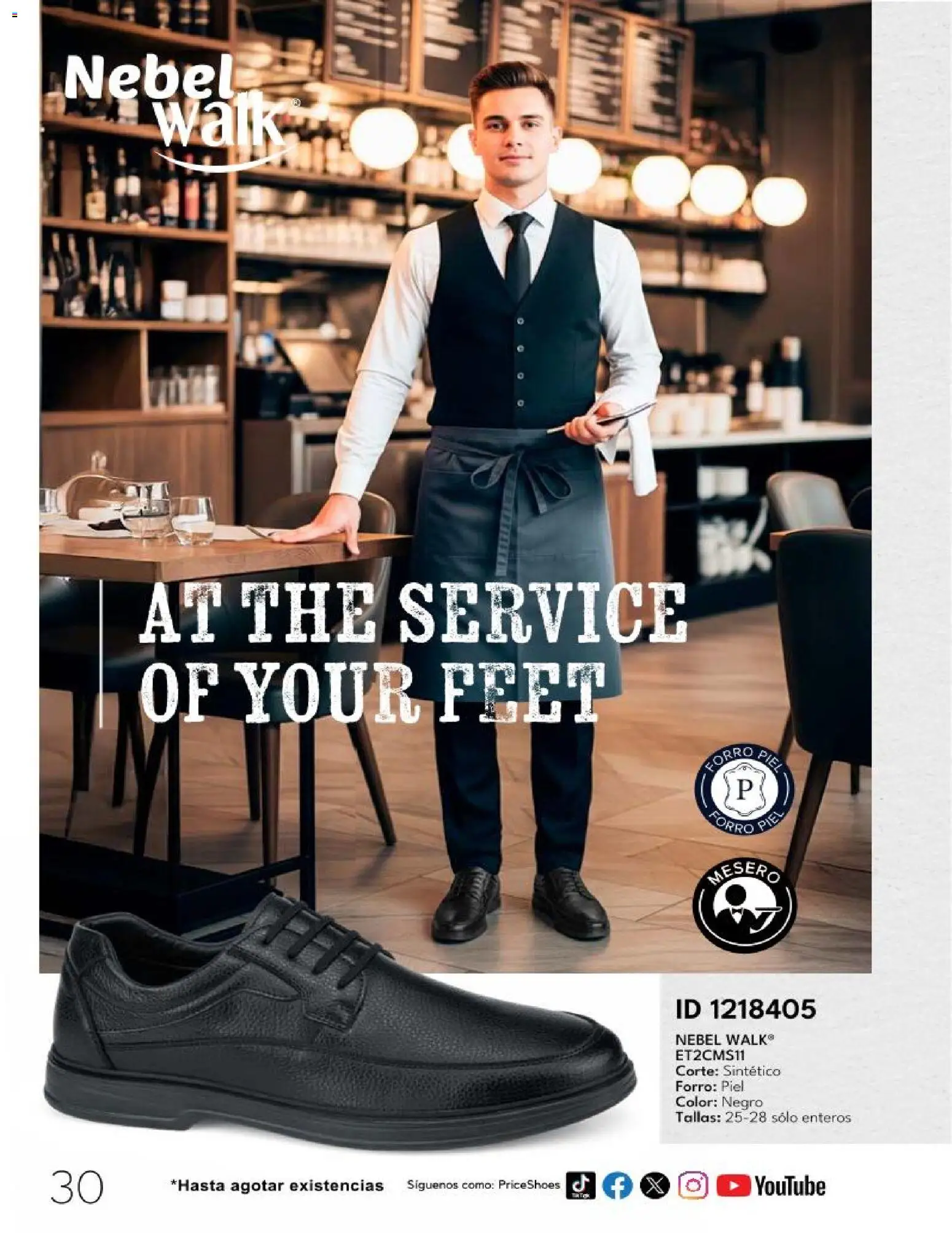 Nuevas ofertas de Price Shoes válidas en toda la República Mexicana desde el 23.12.2025. ¡Encuentra las mejores ofertas en Price Shoes catálogo Hummer! | Página: 30