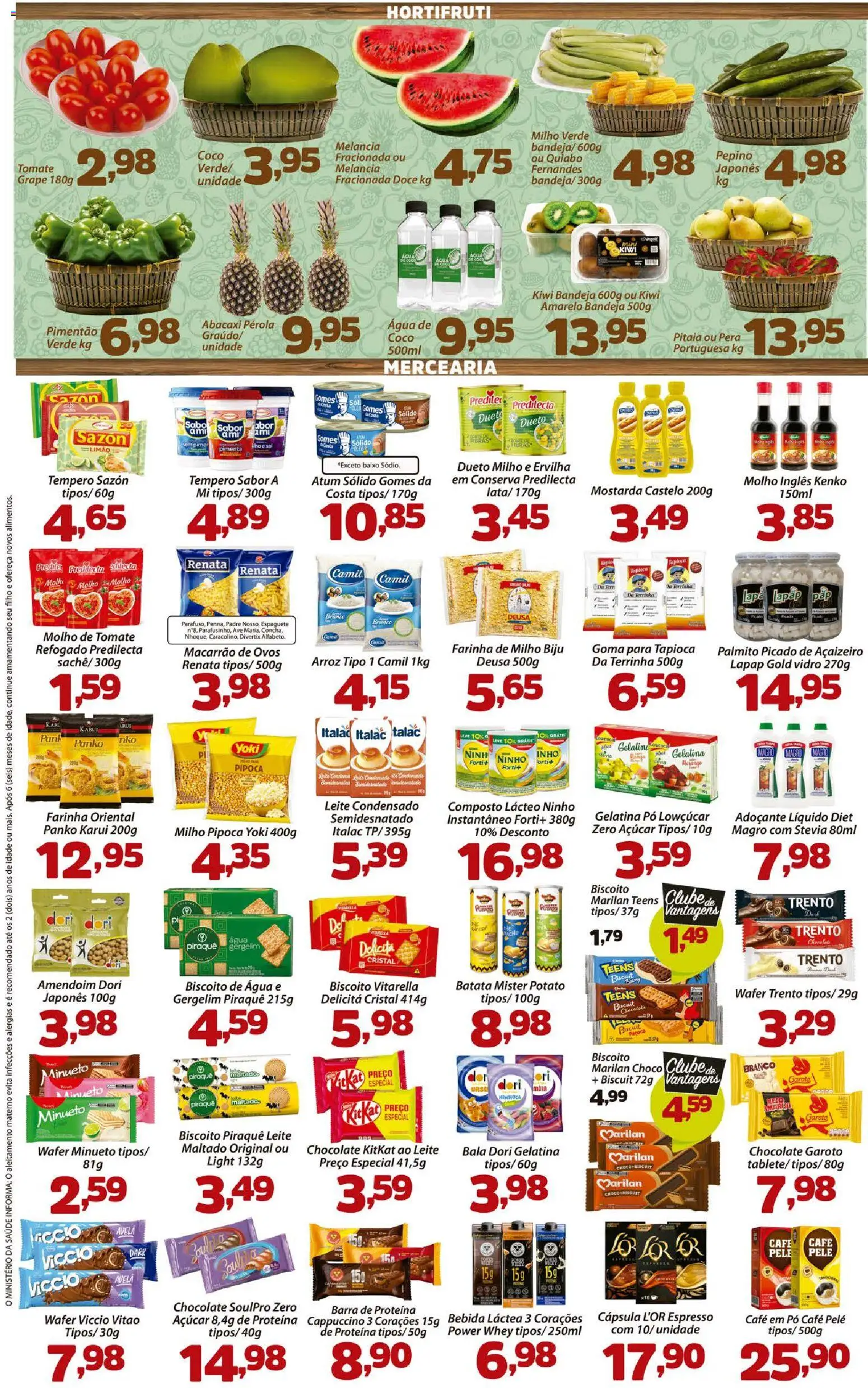 Confiança Folheto - válido de 24.02.2026 | Página: 2 | Produtos: Pimenta, Stevia, Chocolate, Bala