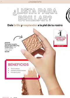Mary Kay catálogo │ válido desde el 04.04.2025 | Página: 36 | Productos: Iluminador, Polvo, Fuente, Brillo