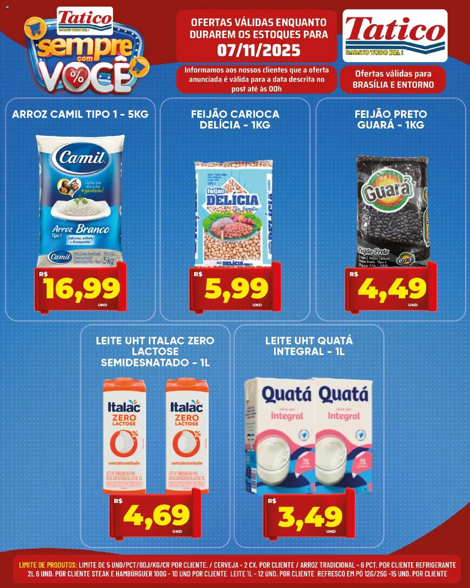 Tatico Folheto - válido de 07.11.2025 | Página: 2 | Produtos: Pó, Refresco, Leite, Refrigerante