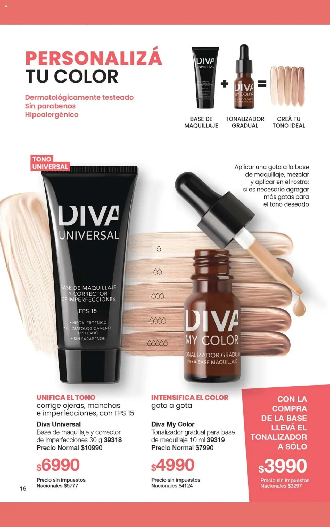 Gigot catálogo │ válido desde el 12.08.2025 | Página: 50 | Productos: Base de maquillaje, Maquillaje