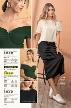 Leonisa revista - valida desde el 01.09.2025 | Página: 198 | Productos: Falda, Cadena, Camiseta