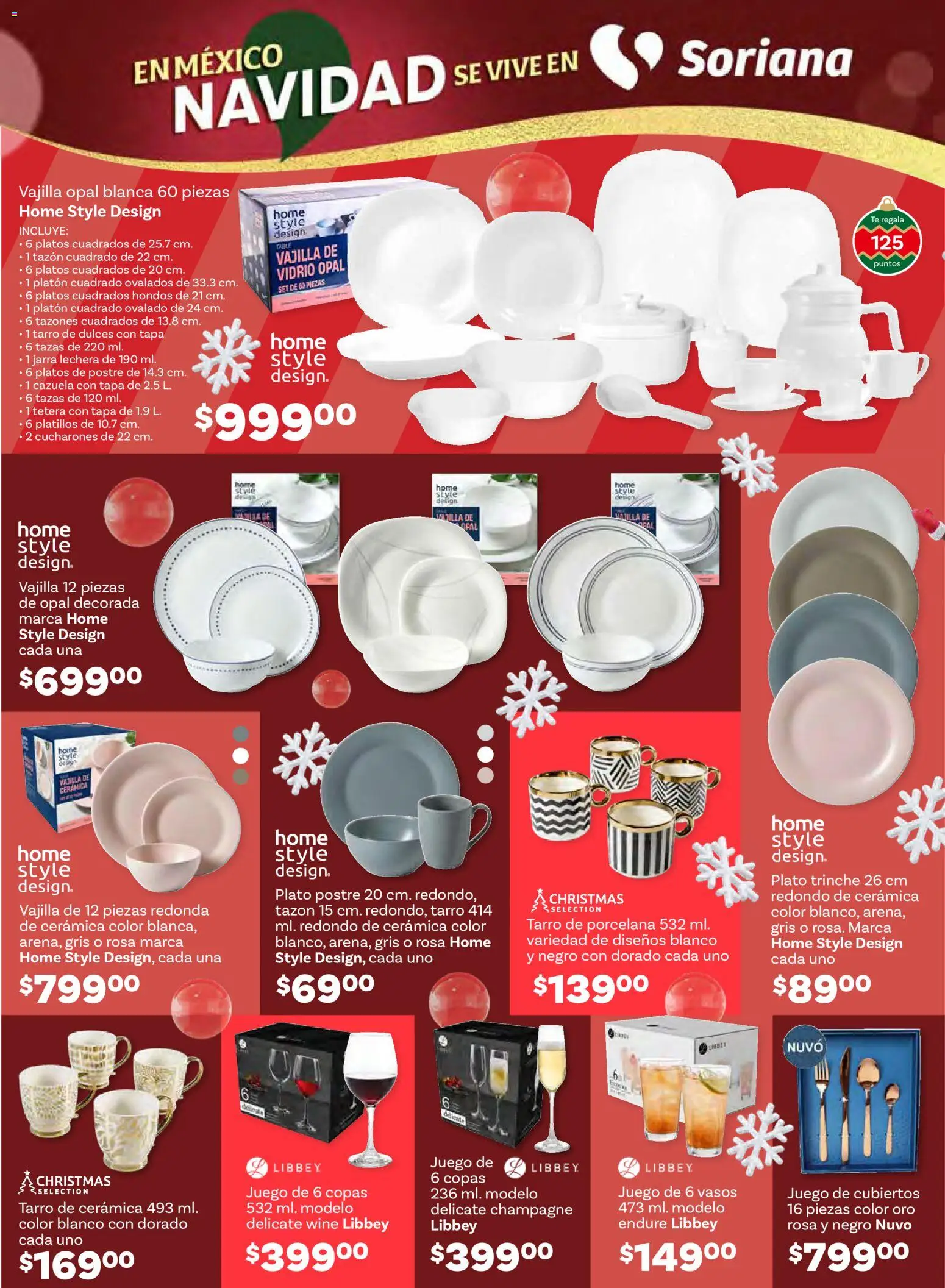 Nuevas ofertas de Soriana válidas en toda la República Mexicana desde el 11.12.2025. ¡Encuentra las mejores ofertas en Soriana - Preciazazaso Híper: BCS, Jal, Nay, Sin, Son! | Página: 59 | Productos: Tetera, Dulces, Vasos, Jarra