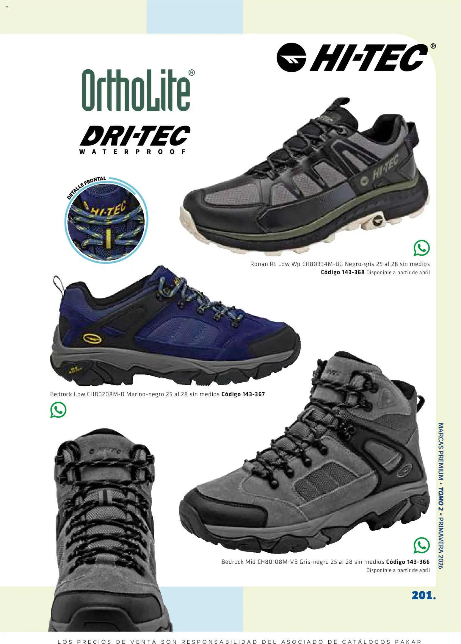 Nuevas ofertas de SC Pakar válidas en toda la República Mexicana desde el 27.02.2026. ¡Encuentra las mejores ofertas en SC Pakar catálogo Premium Men Tomo 2! | Página: 201