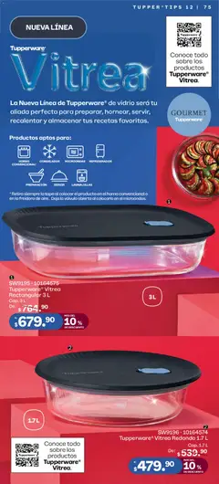 Vista previa de Tupperware catálogo, nuevo folleto de la tienda, válido en México a partir del 03.11.2025 | Página: 75