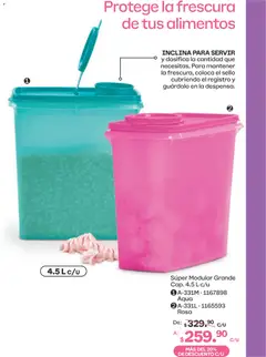 Vista previa de Tupperware catálogo, nuevo folleto de la tienda, válido en México a partir del 20.04.2026 | Página: 7