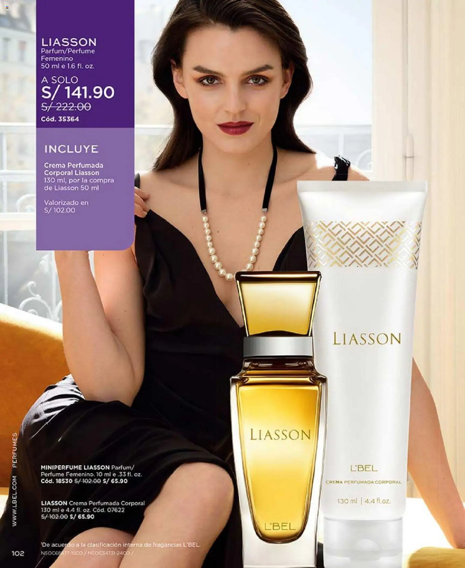 Catálogo L'Bel válido desde 31.01.2026 | Página: 106 | Productos: Crema, Perfume