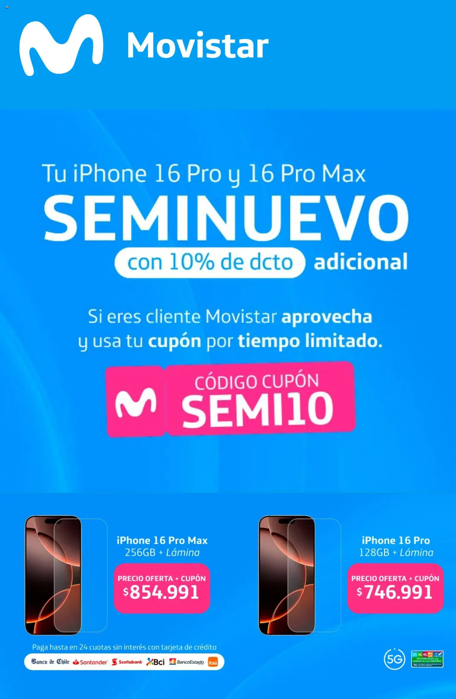 Movistar ofertas  │ válido desde el 18.03.2026 | Página: 1 | Productos: Banco