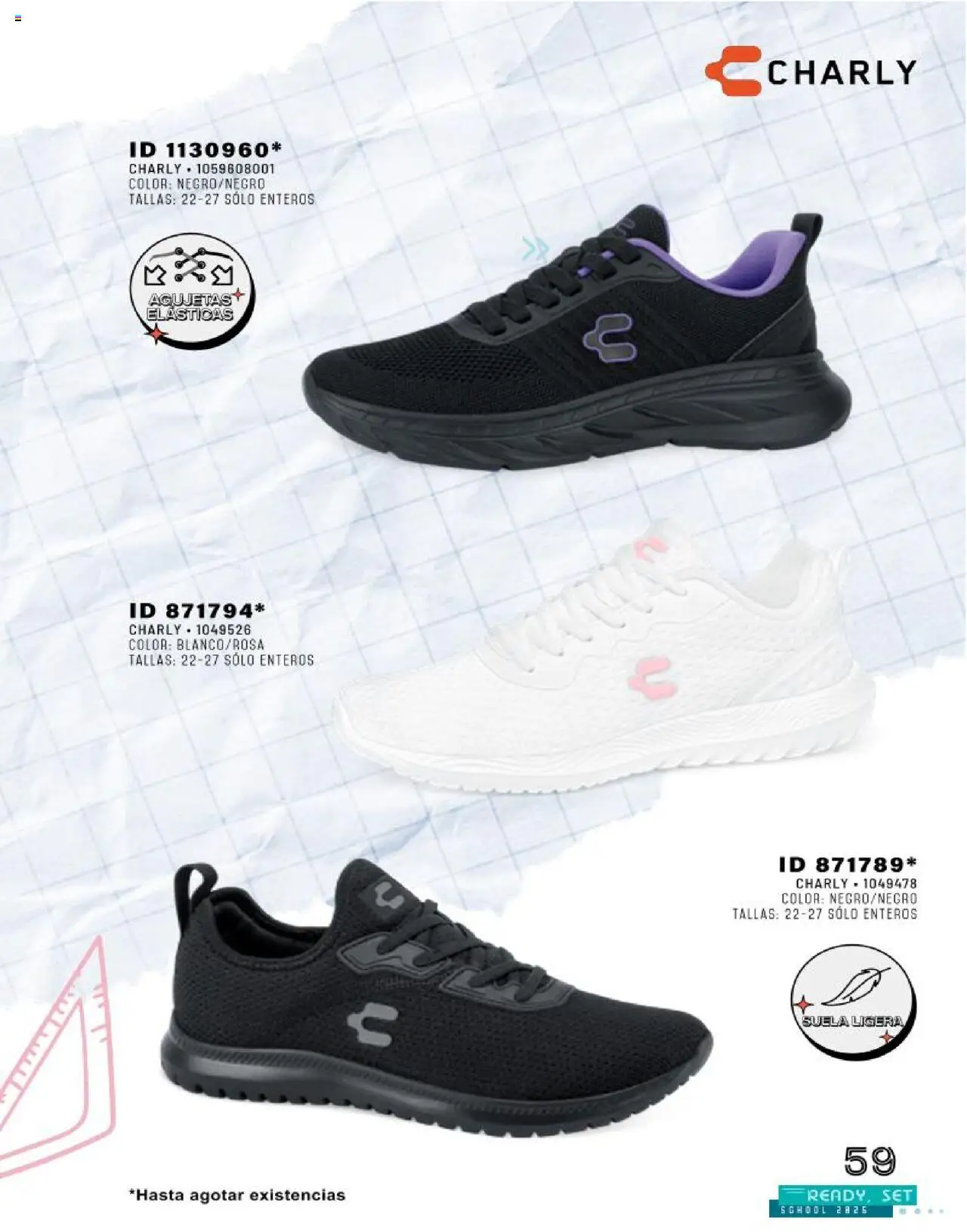 Nuevas ofertas de Price Shoes válidas en toda la República Mexicana desde el 26.08.2025. ¡Encuentra las mejores ofertas en Price Shoes - Catálogo Ready for School ! | Página: 59