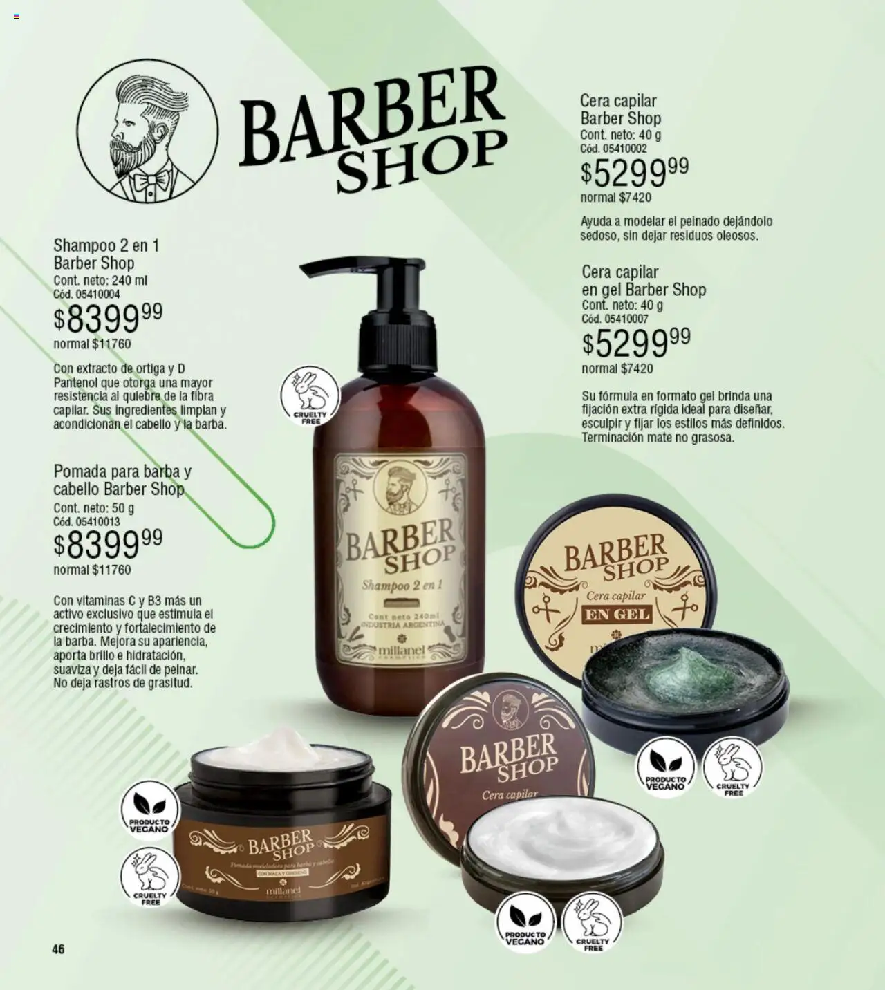 Millanel catálogo │ válido desde el 23.06.2025 | Página: 46 | Productos: Vitaminas, Mate, Shampoo, Cera