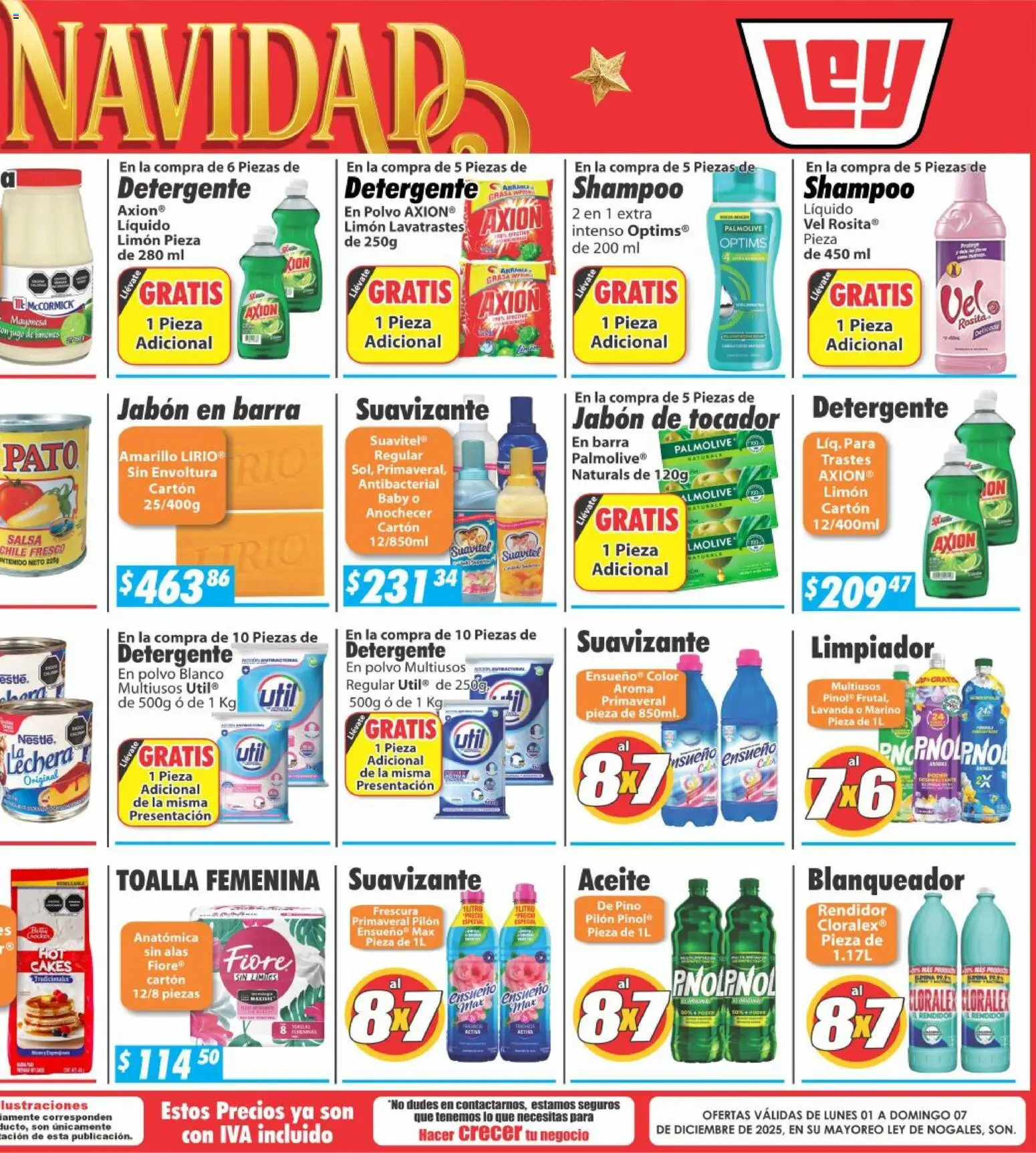 Nuevas ofertas de Casa Ley válidas en toda la República Mexicana desde el 01.12.2025. ¡Encuentra las mejores ofertas en Casa Ley folleto Nogales! | Página: 6