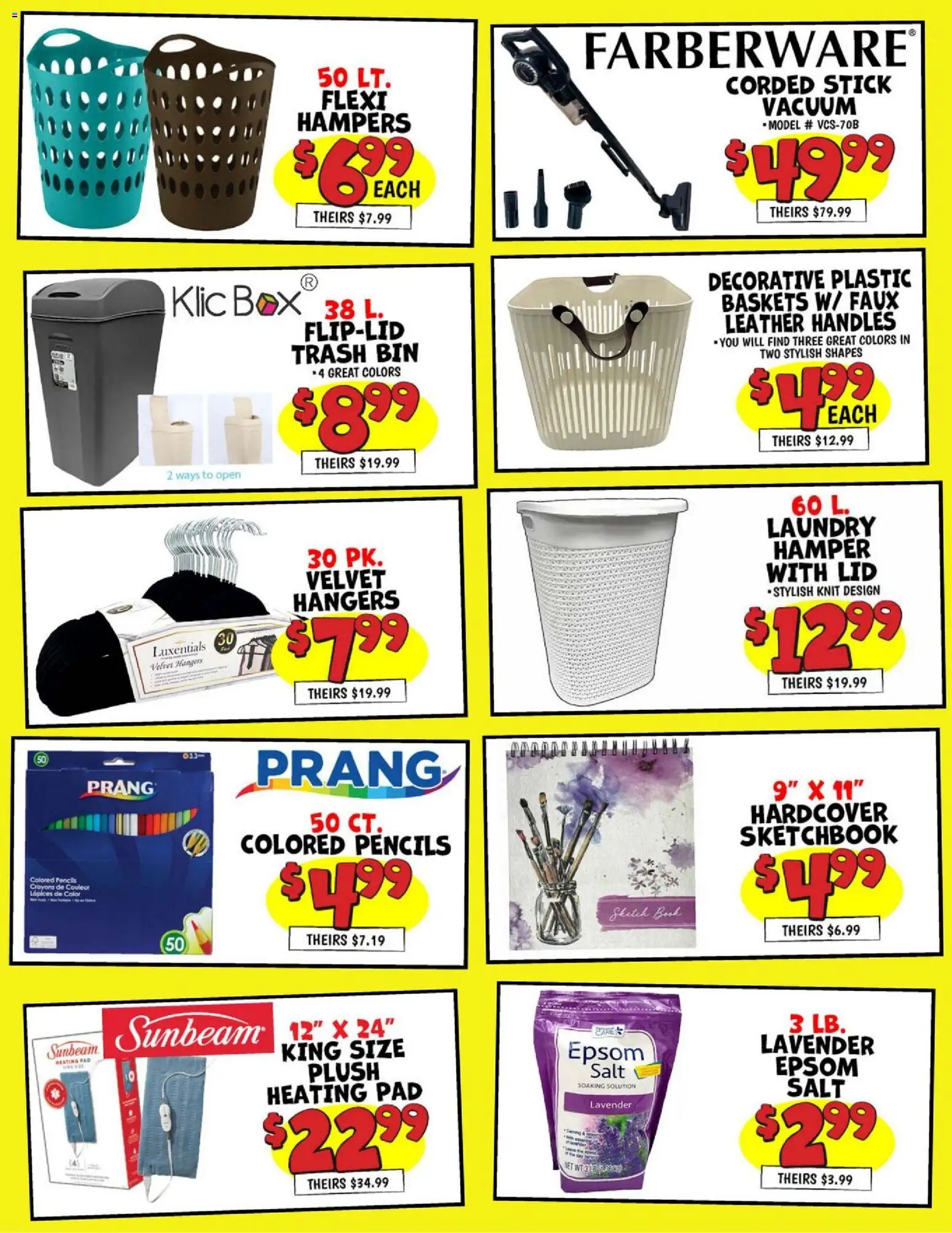 Ollie's Ad - valid from 05.03.2026 | Page: 4 | Products: Vacuum, Box, Sketchbook, Salt