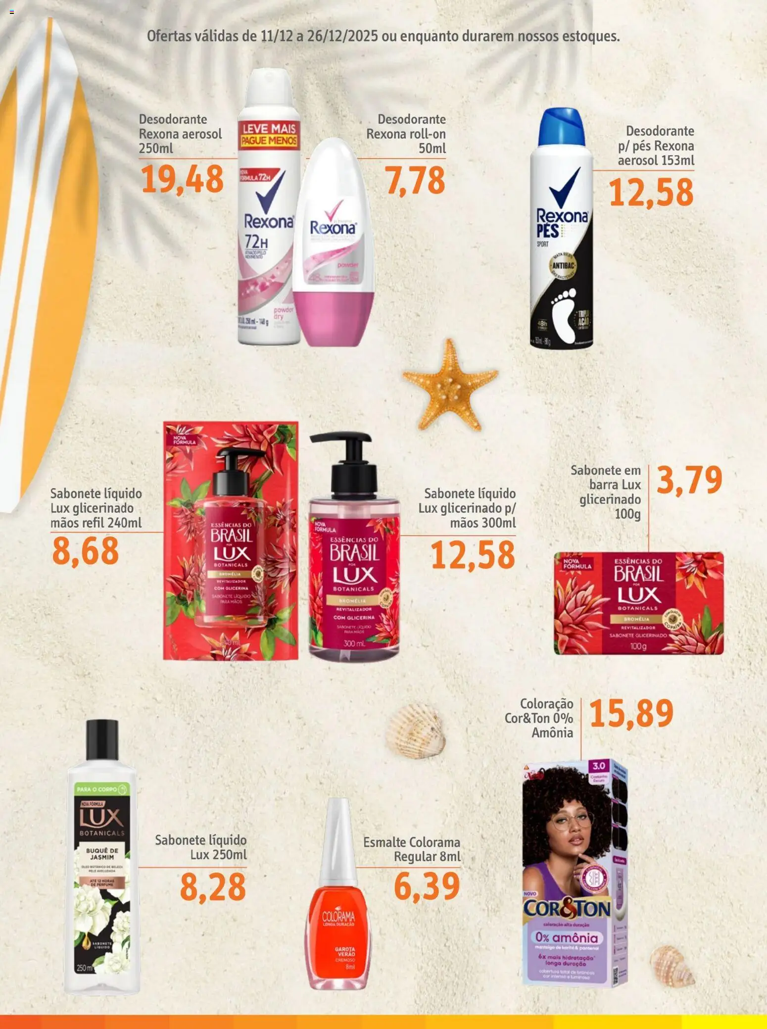 Sonda Folheto - válido de 01.12.2025 | Página: 4 | Produtos: Perfume, Desodorante, Rexona, Sabonete líquido