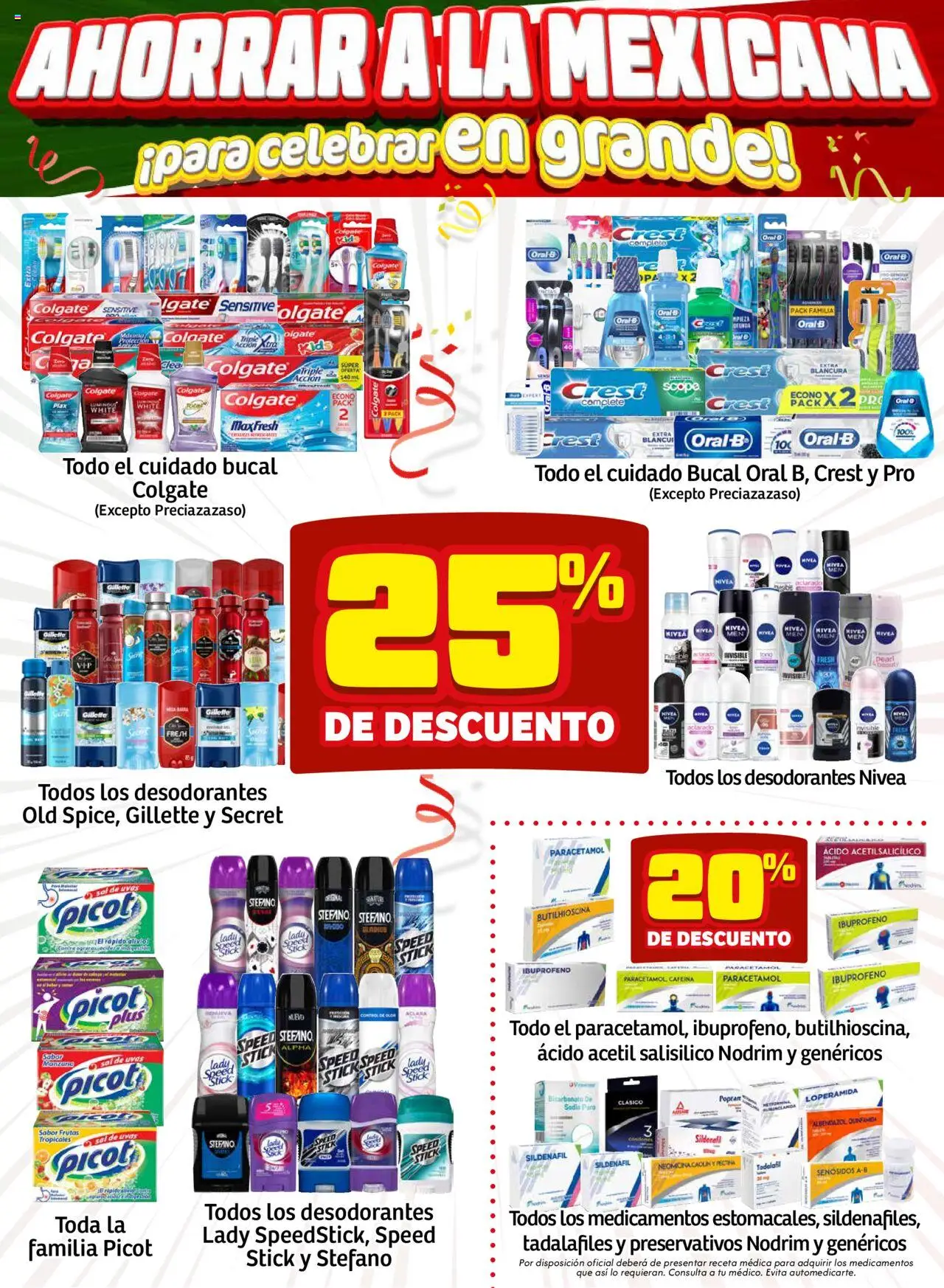 Nuevas ofertas de Soriana válidas en toda la República Mexicana desde el 10.09.2025. ¡Encuentra las mejores ofertas en Soriana - Ahorrar a la mexicana Mercado Nacional! | Página: 16 | Productos: Sal, Preservativos