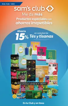 Vista previa de Sam's Club - Catálogo, nuevo folleto de la tienda, válido en México a partir del 18.07.2025