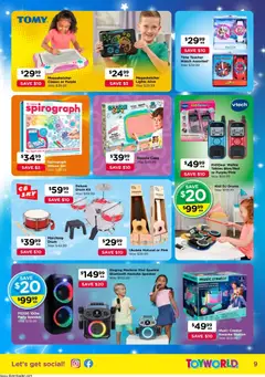 Preview of Toyworld  Catalogue  - valid from 03.12.2025 | Page: 9 | Products: Watch, Speaker