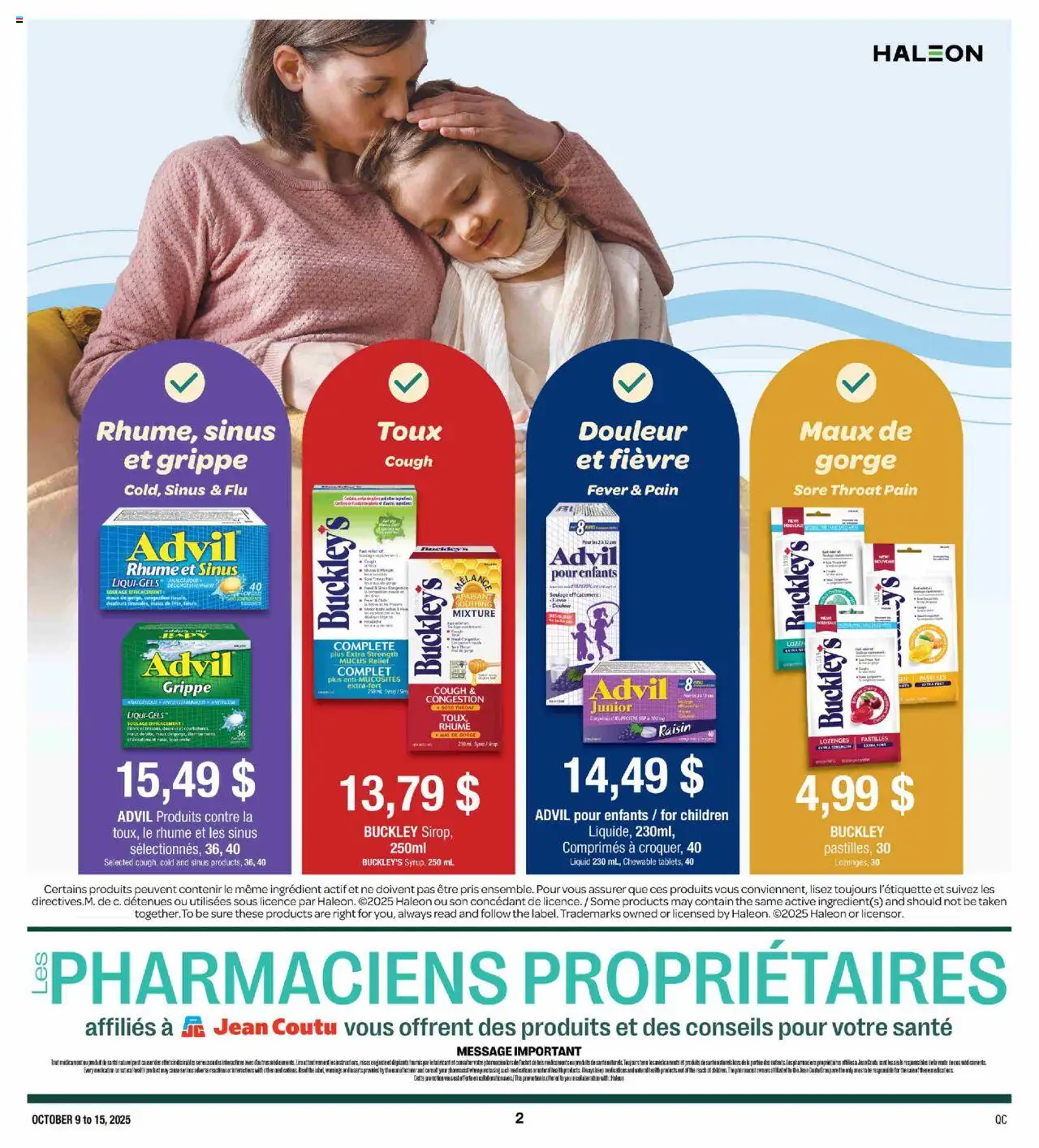 Jean Coutu flyer valid from 09.10.2025 | Page: 2