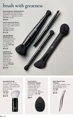 Avon Brochure - valid from 10.09.2025 | Page: 56 | Products: Concealer, Brush, Eyeliner, Sponge