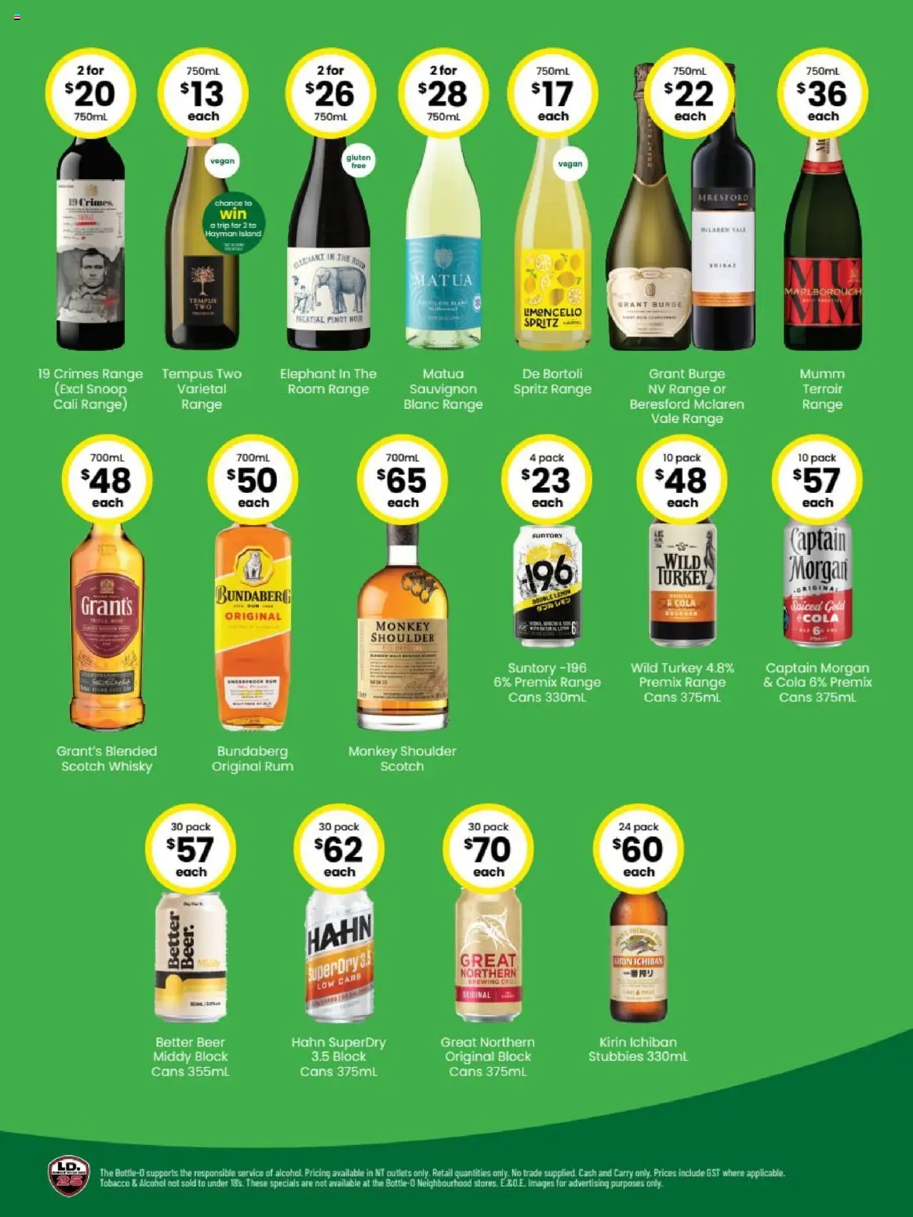 The Bottle-O catalogue - valid from 13.10.2025 | Page: 3 | Products: Beer, Rum, Scotch, Turkey