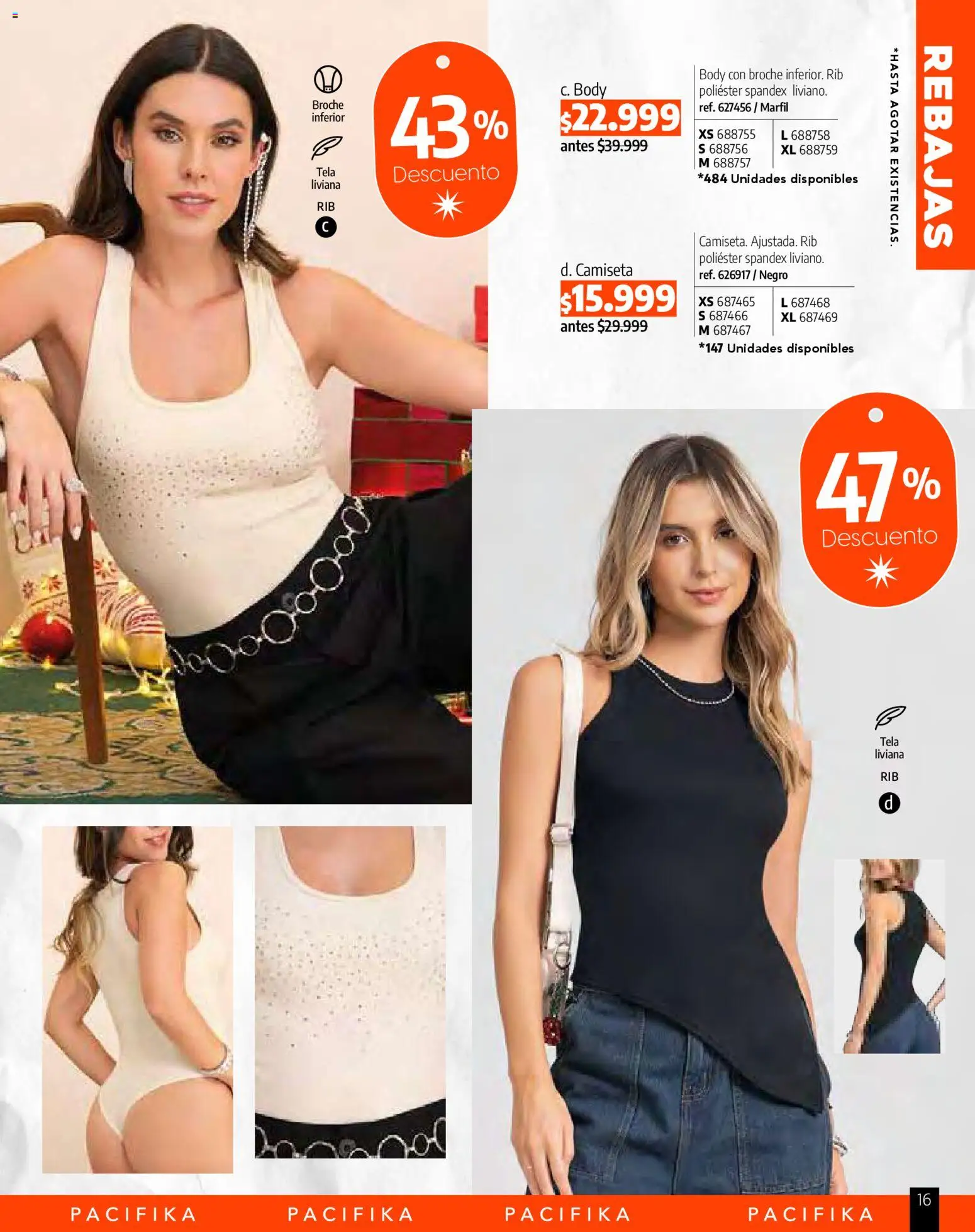 Pacifika revista - valida desde el 01.04.2026 | Página: 247 | Productos: Body, Camiseta