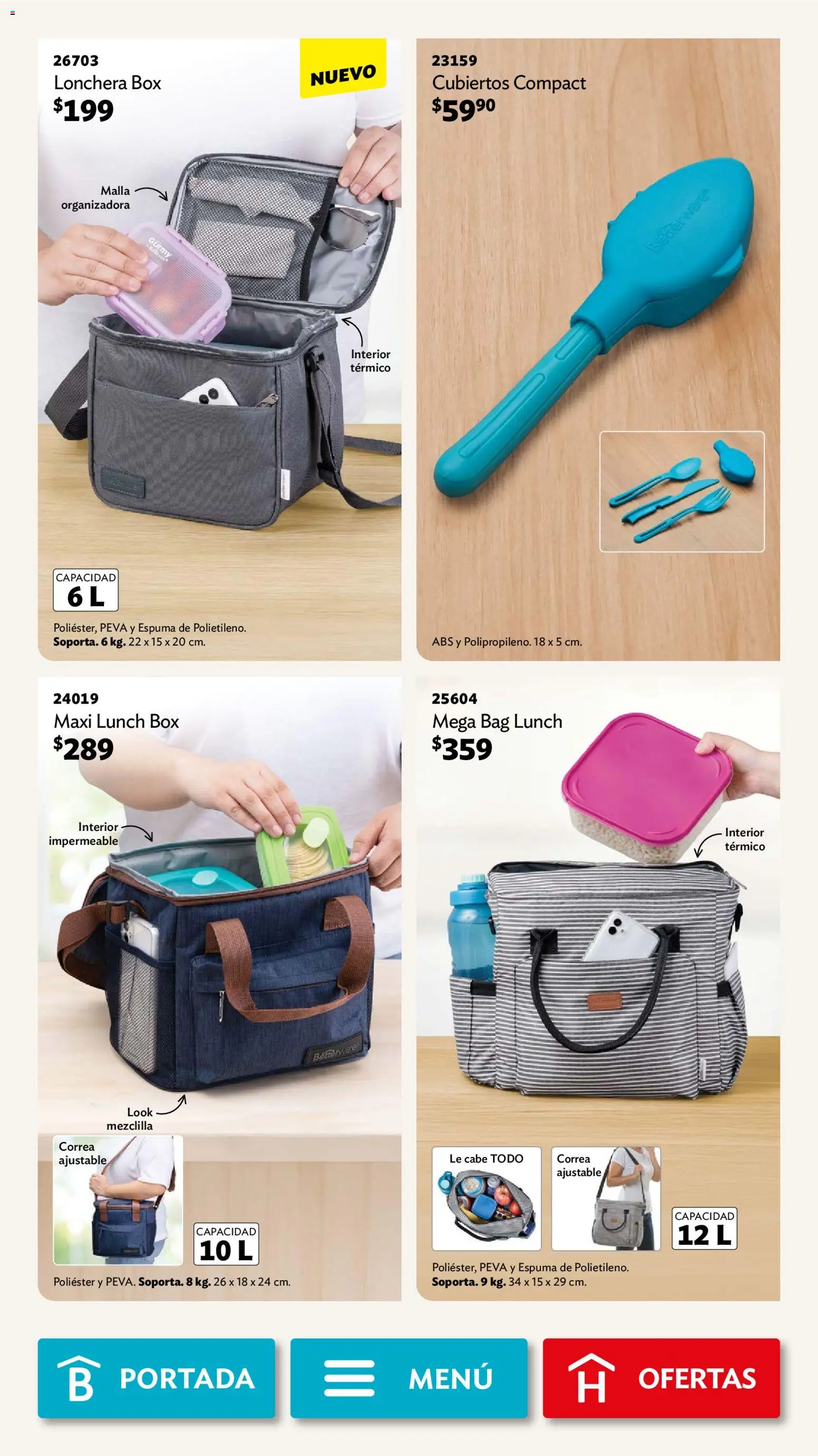 Nuevas ofertas de Betterware válidas en toda la República Mexicana desde el 02.02.2026. ¡Encuentra las mejores ofertas en Betterware campaña 2 2026! | Página: 64 | Productos: Espuma, Malla