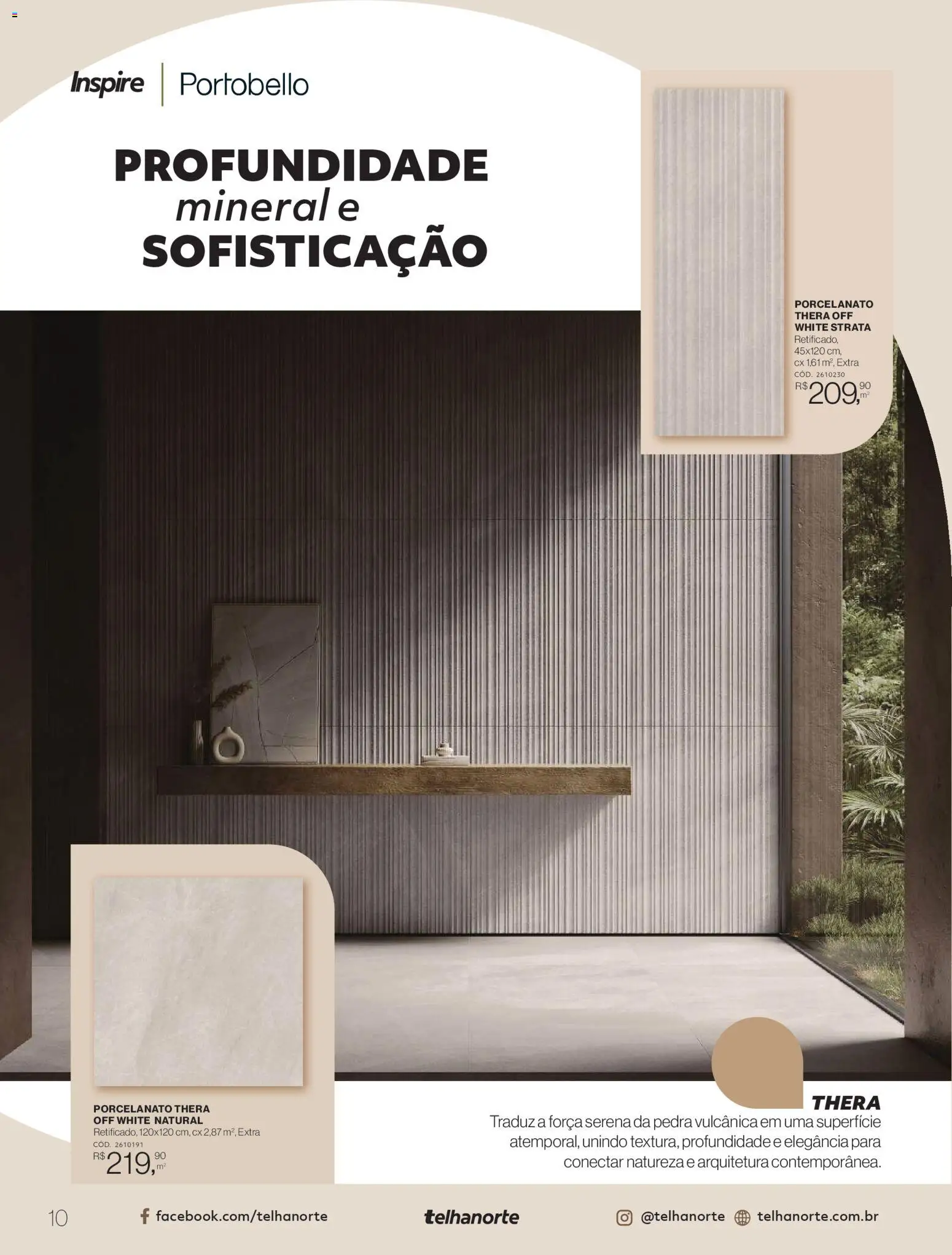 Telhanorte Folheto - válido de 09.03.2026 | Página: 10 | Produtos: Porcelanato
