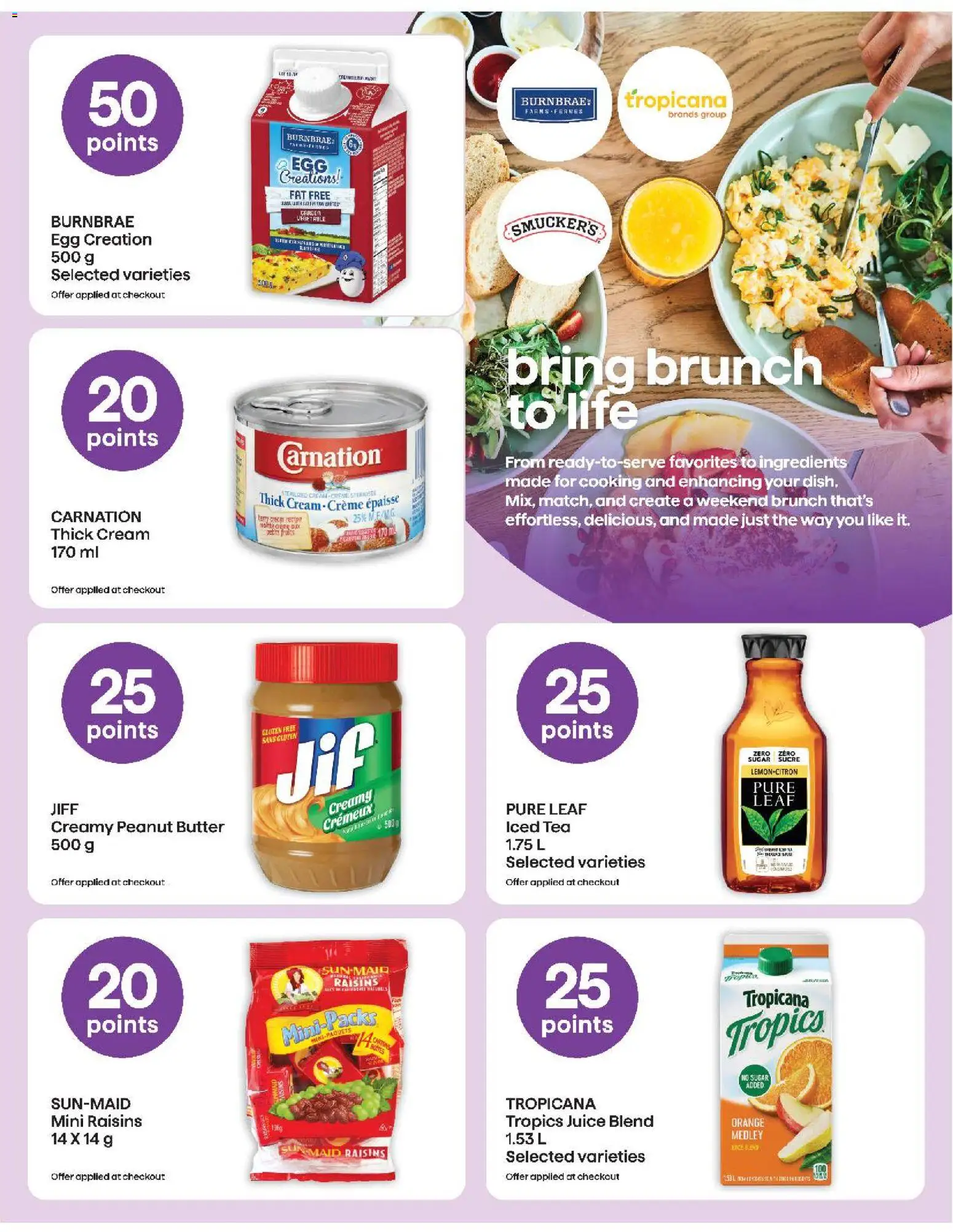 Food Basics flyer valid from 13.11.2025 | Page: 4 | Products: Tea, Cream, Butter, Juice